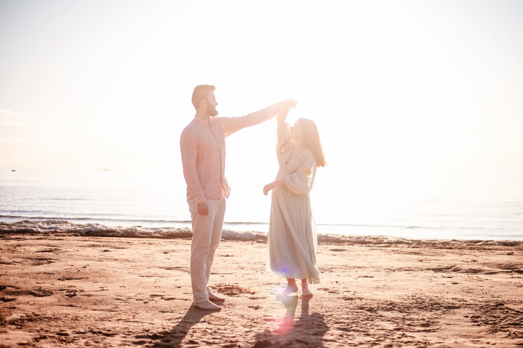 Golden hour Gravidfotografering