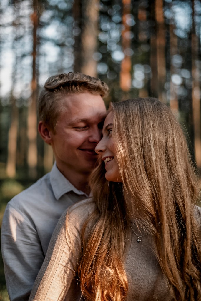 Förlovningsfotografering i Nykarleby